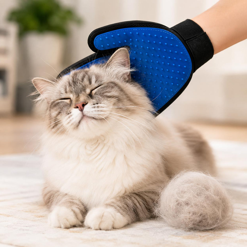 😺🐶 Guante cepillo para perritos y gatitos consentidos