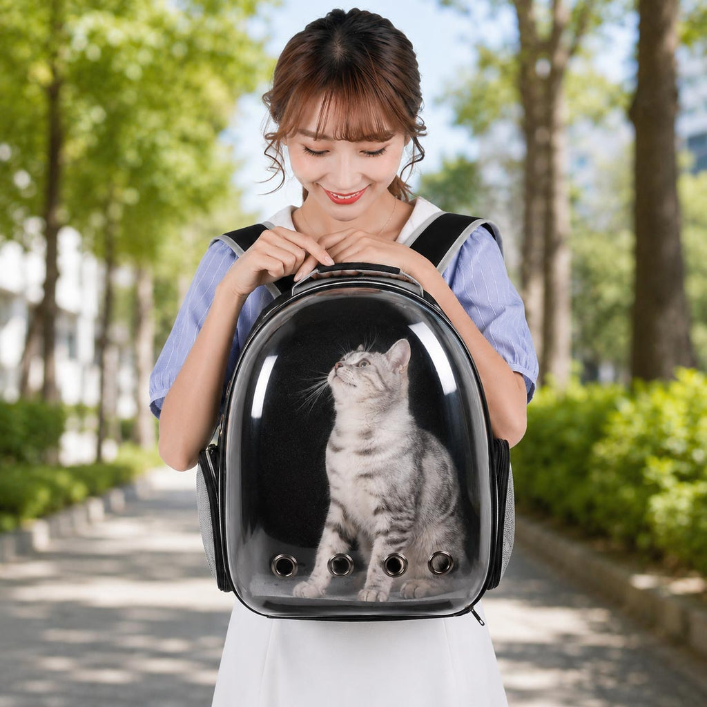 🐱🐶 Transportadora cápsula para perritos y gatitos aventureros